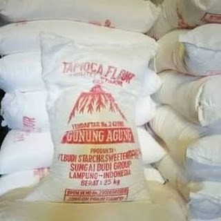 

Tepung Tapioka Sagu GUNUNG AGUNG 25 Kg