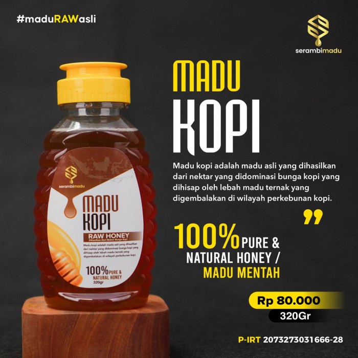 

Sale Terbatas Madu Kopi 320 Gram 100% Asli Aman