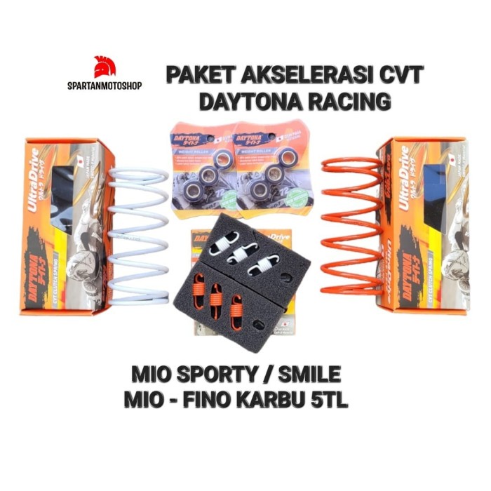 PAKET UPGRADE CVT MIO SPORTY/SMILE/KARBU - FINO KARBU DAYTONA RACING