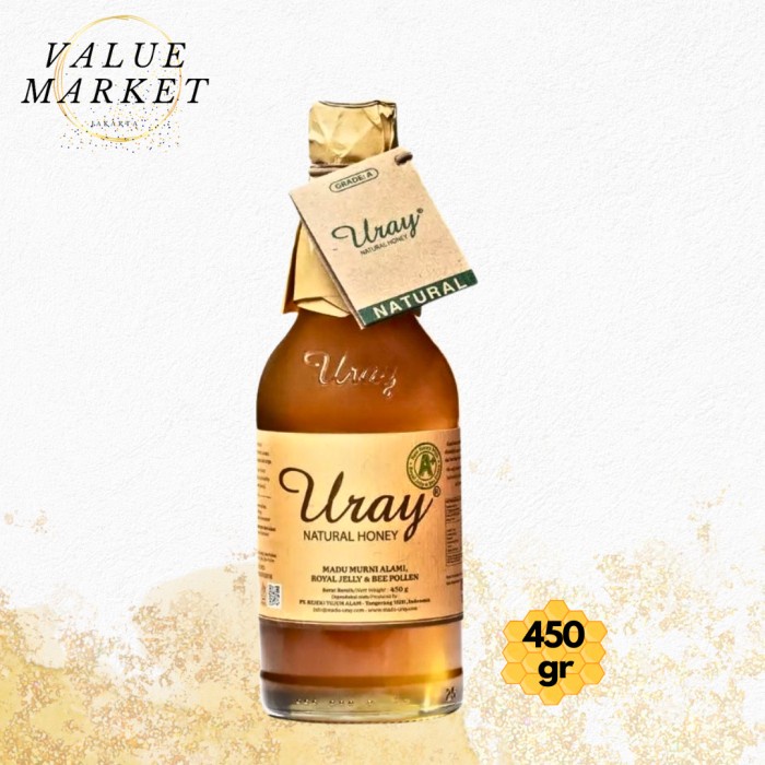 

Promo Terbatas Madu Uray Natural Honey / Raw Honey 450Gr Aman