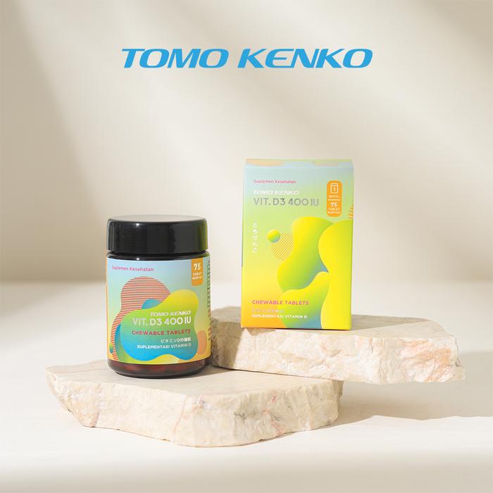 Tomo Kenko Vitamin D3 Chewable Tablet Kunyah