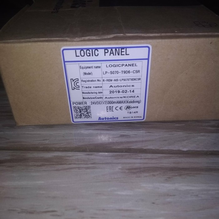 LOGIC PANEL TYPE LP-S070-T9D6-C5R NEW ORIGINAL KUALITAS TERBAIK