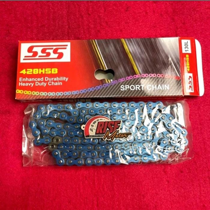 RANTAI SSS 428 PANJANG 130 L BIRU
