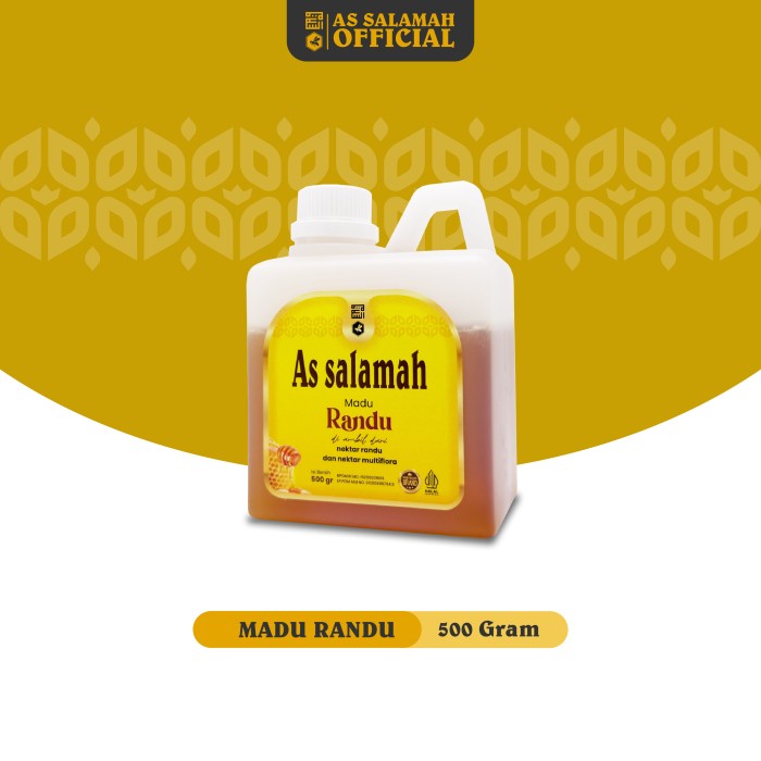 

Sale Terbatas As Salamah - Madu Hutan Randu 500 Gram Original Aman