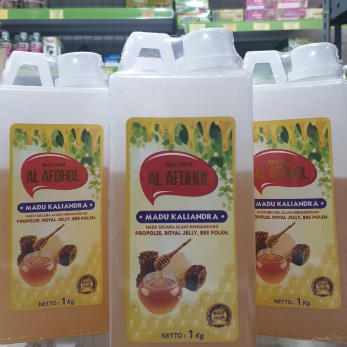 

Promo Terbatas Madu Kaliandra Murni 100% Raw Honey Asli Ukuran 1 Kilogram - Al Afdhol Aman