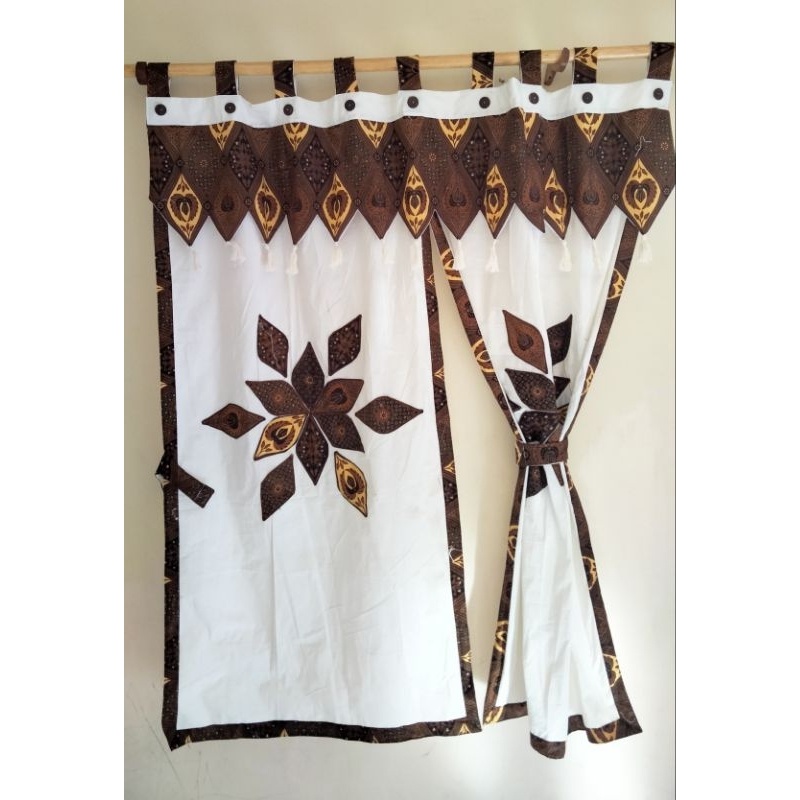 Gorden Bagus Curtain Terlaris Premium Kamar Ruang Tamu O7V6 Termurah Tirai Jendela Blackout Polos Ae