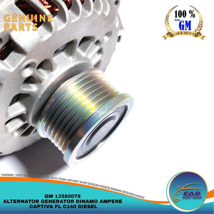 ALTERNATOR GENERATOR DINAMO AMPERE CAPTIVA FL C140 DIESEL ORI GM