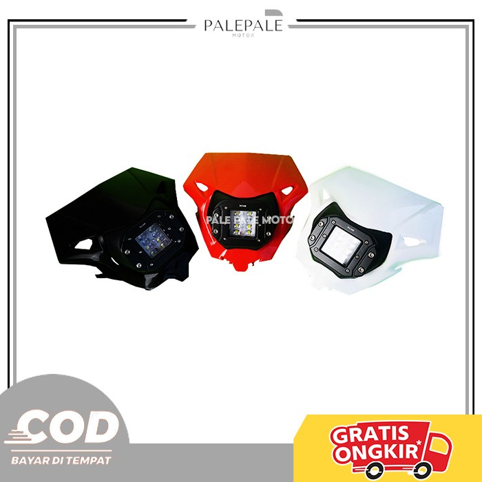 HEADLAMP CRF 2018 LED/KEDOK LAMPU CRF /BATOK LAMPU CRF/LAMPU DEPAN CRF