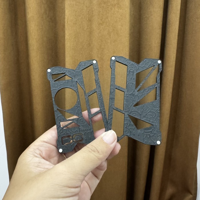 

DISKON CD panel akrilik hitam doff pulse pro mini zigzag