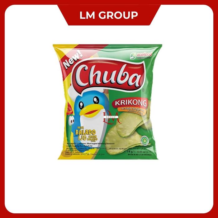 JTTOP" CIKI CHUBA BALADO/KEJU/BALADO IJO 1 PACK ISI 20PCS @14GR LM SNACK