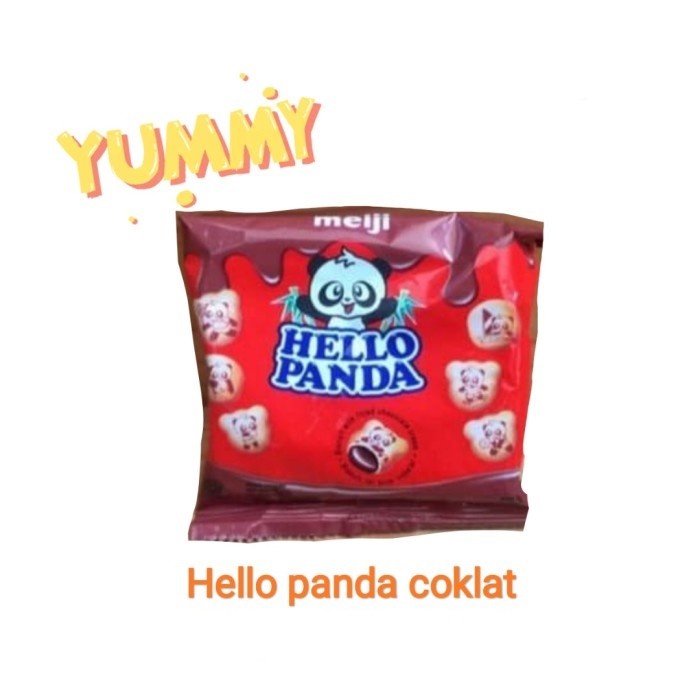 

JTTOP" HELLO PANDA BISKUIT COKLAT PACK ISI 10 BKS