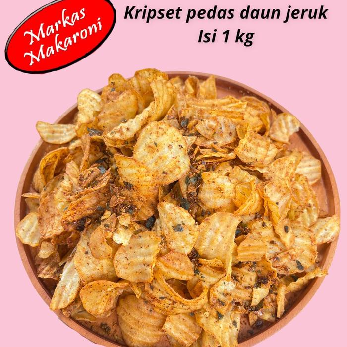 

JTTOP" KRIPIK SINGKONG PEDAS DAUN JERUK 1KG