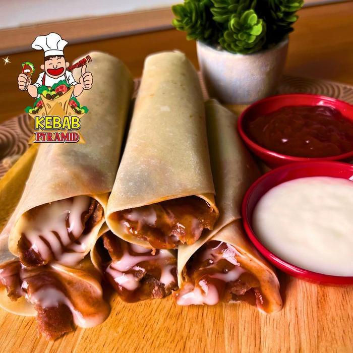 

JTTOP" KEBAB PANJANG ORIGINAL FULL DAGING SAPI KEBAB ORI TANPA SAYUR TOTAL 5 PCS KEBAB. MAKANAN