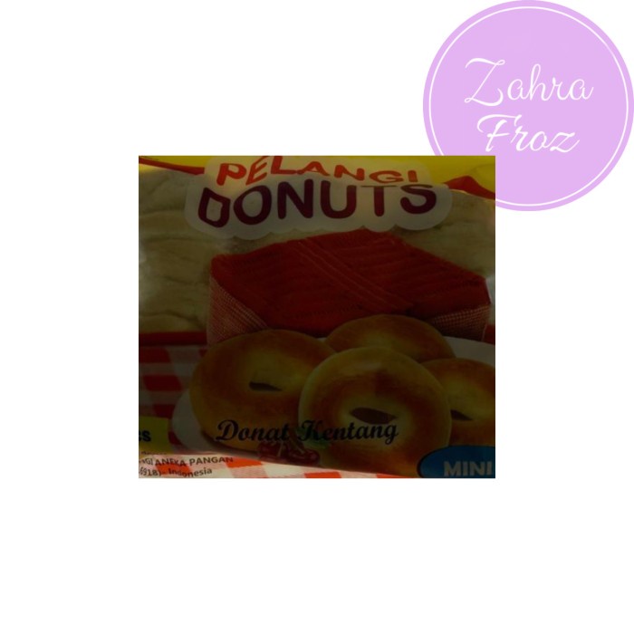 

JTTOP" PELANGI DONUTS MINI ISI 21