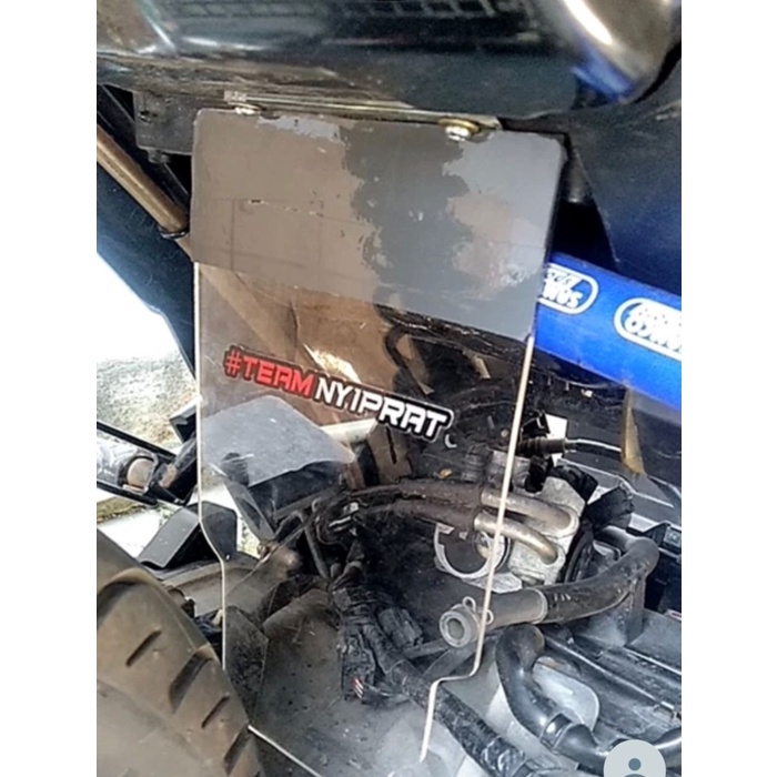 

TERJAMIN MUDFLAP BEAT FI ESP 2013 - 2019 BAHAN AKRILIK PENAHAN LUMPUR AKRILIK