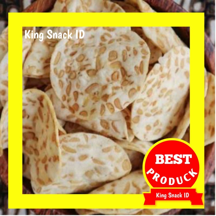 

KERIPIK TEMPE OVEN / KRIPIK TEMPE PANGGANG / TEMPEH SUPER RENYAH 250GR