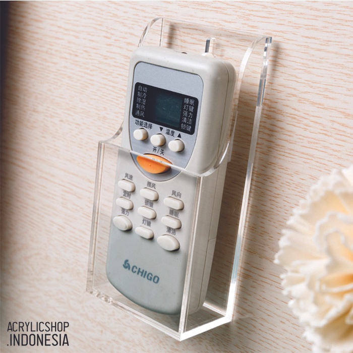 

TERBARU Acrylic Tempat Penyimpanan Remote AC & TV / Tempat Remot TV Akrilik