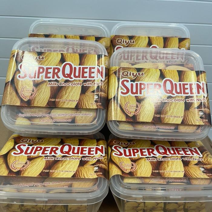 

JTTOP" COKELAT SUPERQUEEN HALAL ISI 50 PCS