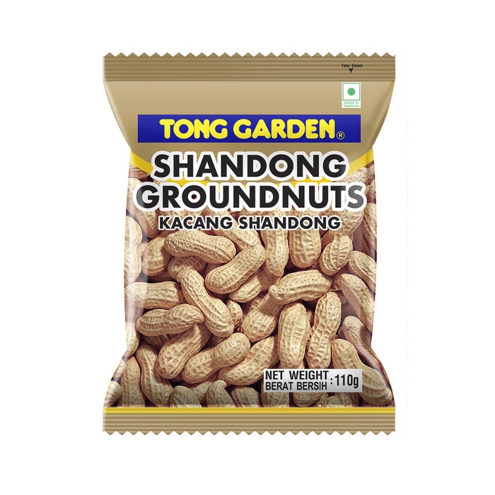 

JTTOP" TONG GARDEN SHANDONG GROUNDNUTS 110 GR KACANG KULIT JUMBO