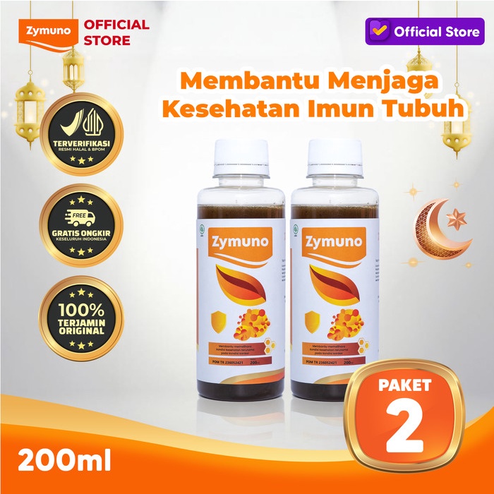 

Sale Terbatas Zymuno - Vitamin Herbal Tingkatkan Daya Tahan Tubuh Cegah Flu, Demam Aman