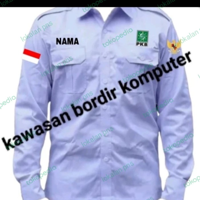 JTTOP" TERBARU SERAGAM PARTAI PKB KEMEJA PARTAI PKB KEMEJA PKB PDH PARTAI PKB
