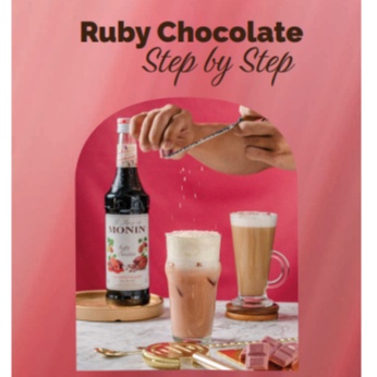 

Monin Ruby Chocolate Syrup 70 CL 700 ML