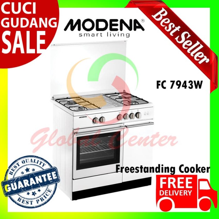 MODENA Freestanding Cooker Kompor Oven FC 7943 W PRIMA