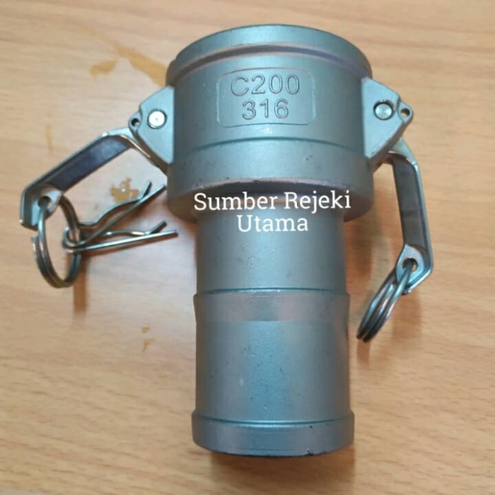 Murah Camlock Fittings / Camlock Coupling Ss 316 Type C 11/4"Inch.