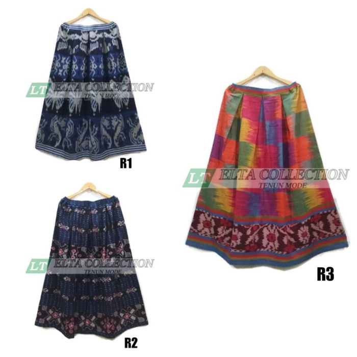 NEW rok tenun rok panjang terbaru 2020