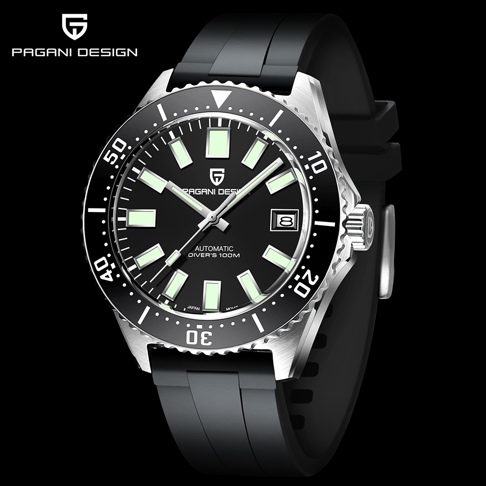 Pagani Design Men'S Automatic Mechanical Watch Men'S Sports Waterproof Watch Sapphire Glass