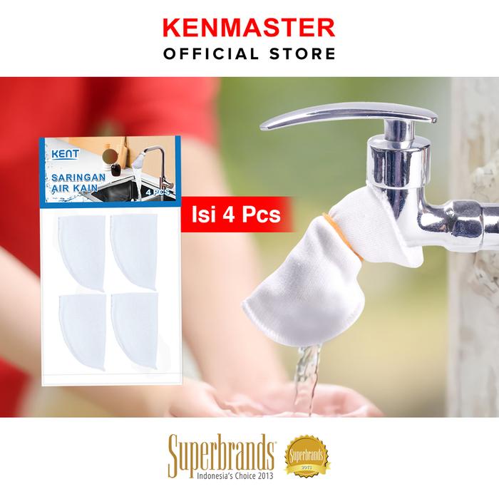 Kent Saringan Kran Air Kain / Filter Air Kain / Water Filter / Filter Air Kran ISI 4 PCS - SARI021 *