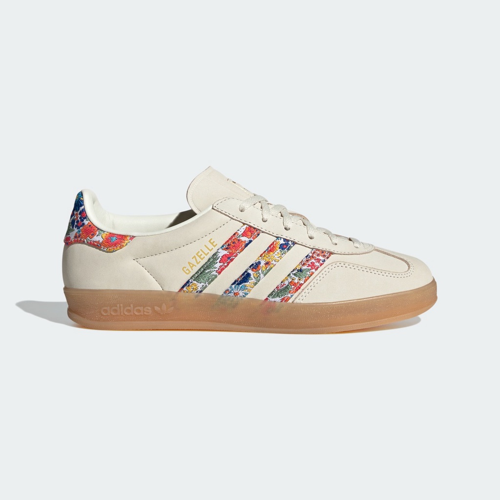 Adidas Gazelle X Liberty London Floral White BNIB Original Resmi JH7370