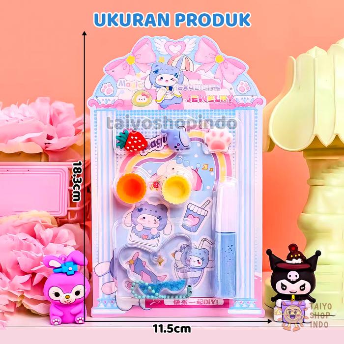 

BIG SALE TAIYO Mainan Anak DIY Guka Cupcake Deco Cream Set Gooka Mika Clay Aksesoris Hiasan Akrilik