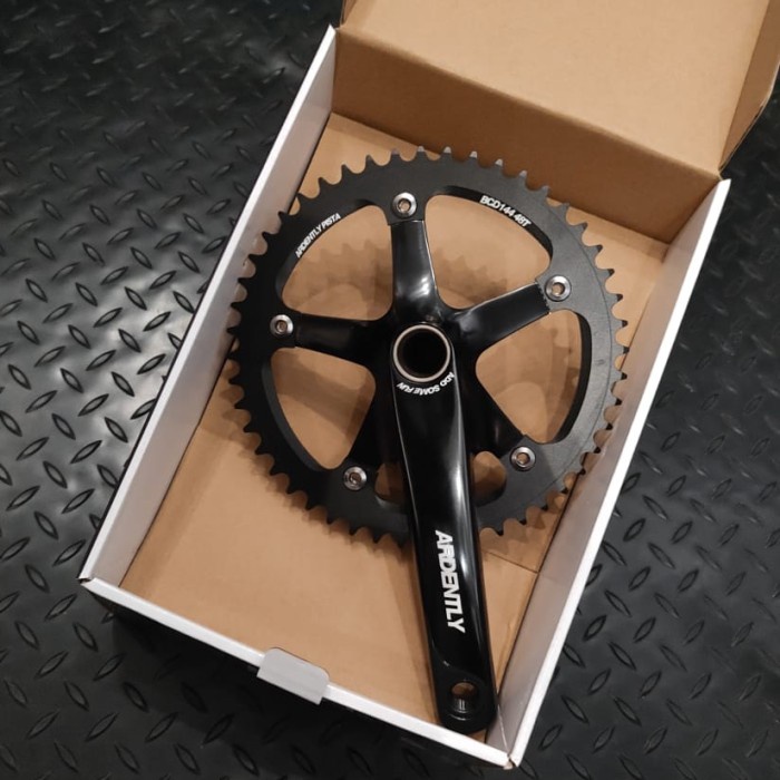 Crankset Ardently Track Bcd144 48T Fixie #Gratisongkir