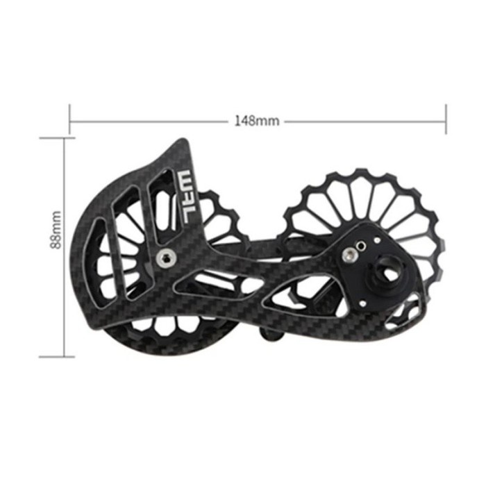 Wal Ospw Pulley Oversize Ceramic Bearing Tiagra 105 Ultegra Dura Ace #Gratisongkir