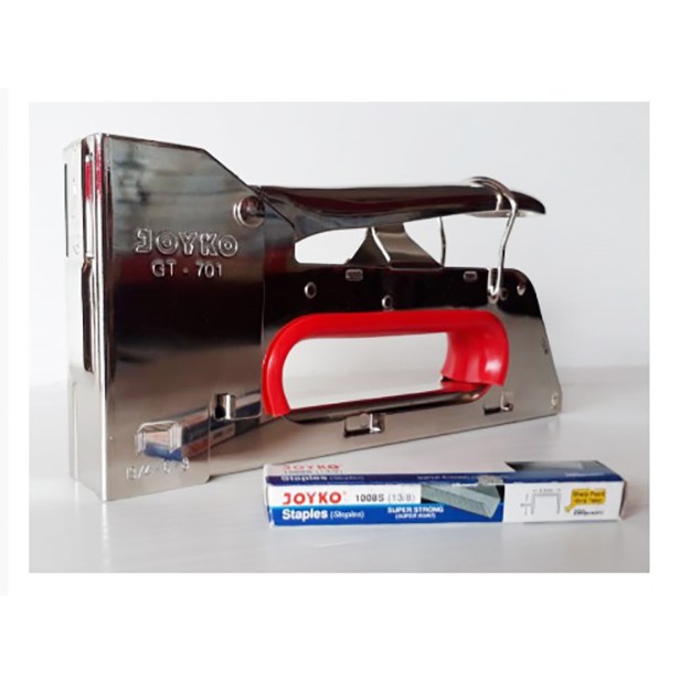 

Joyko Gun Tacker GT-701 Stapler Tembak GT701 Heavy Duty Stainless Alat Jok Motor Wallpaper