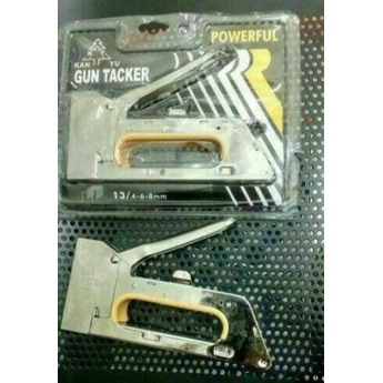 

BWDG Alat Tembak Perekat Jok Kulit Motor Gun Tacker Awet 4-6-8 mm Stapler Guntacker Simpel
