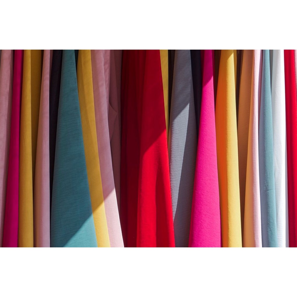 Katun Paris Strech Kahatex Katun Gamis Mukena