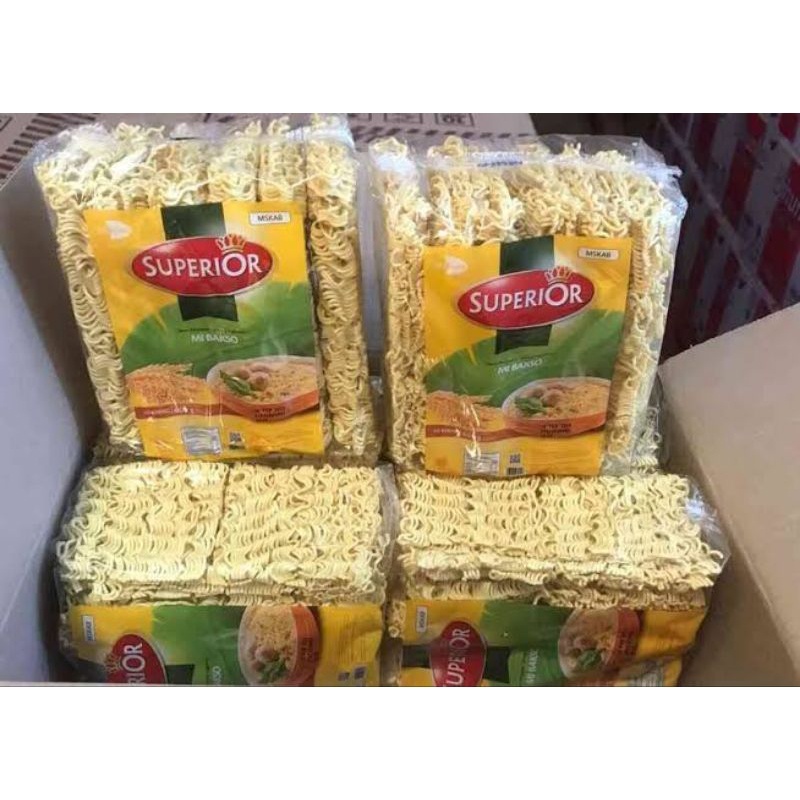 

Superior Mie Bakso Kuning Kering Repack 5 Keping