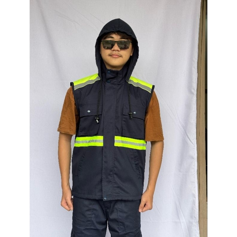 Bergaransi Rompi Wearpack Safety/Rompi Baju Kerja K3/Baju Rompi Proyek/Wearpack Safety