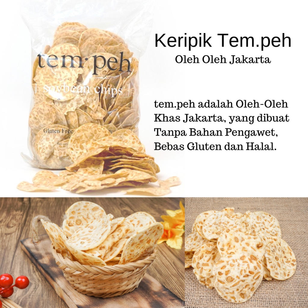 

Keripik Kripik Tempe 500 gram Kerupuk Gurih Premium WE!