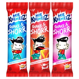 

Mie Kremez Shake & Shorr per box isi 20pcs @16gr - All Varian [GOJEK/GRAB] WE!