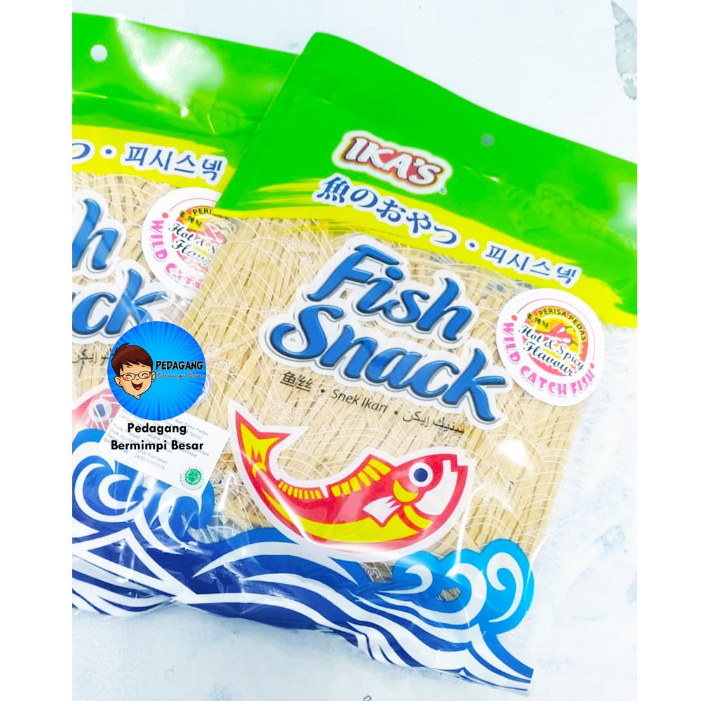 

Ikas Fish Snack Hot & Spicy 120gr / Snack Lidi Ikan WE!