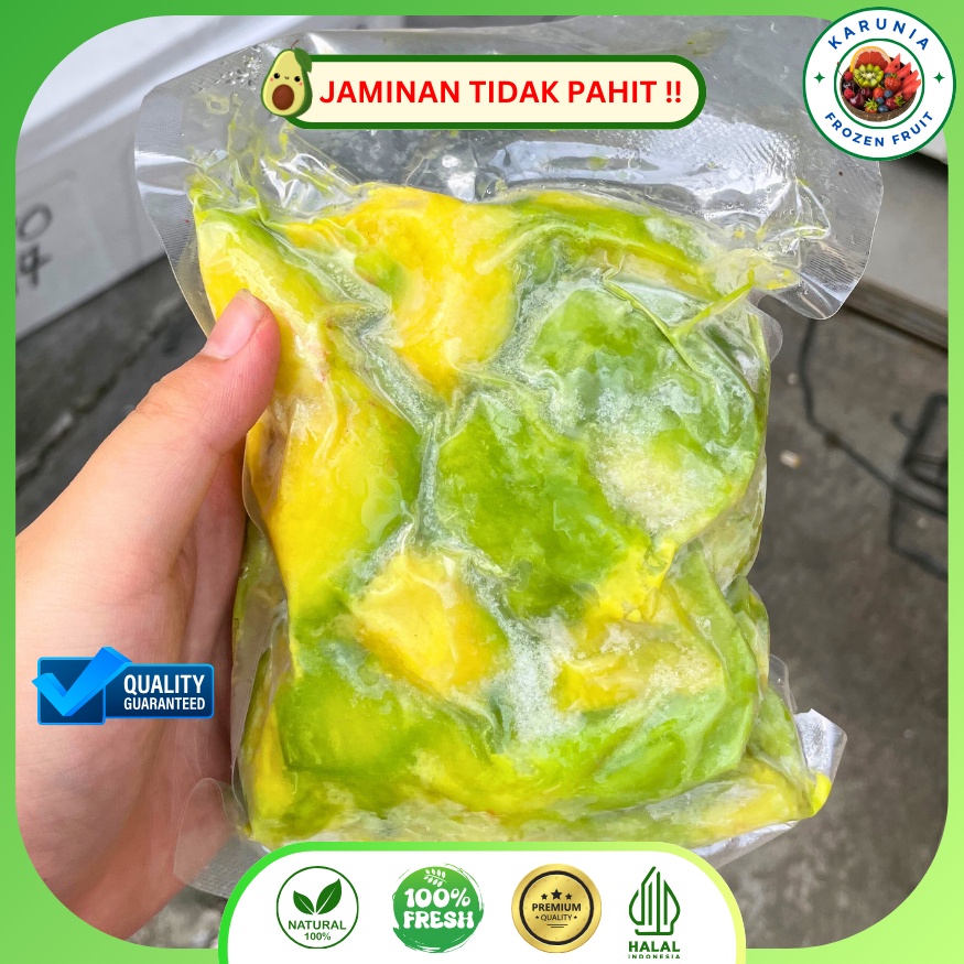 

Alpukat Mentega Frozen 500gram Super Premium Legit Garansi Tidak Pahit WE!