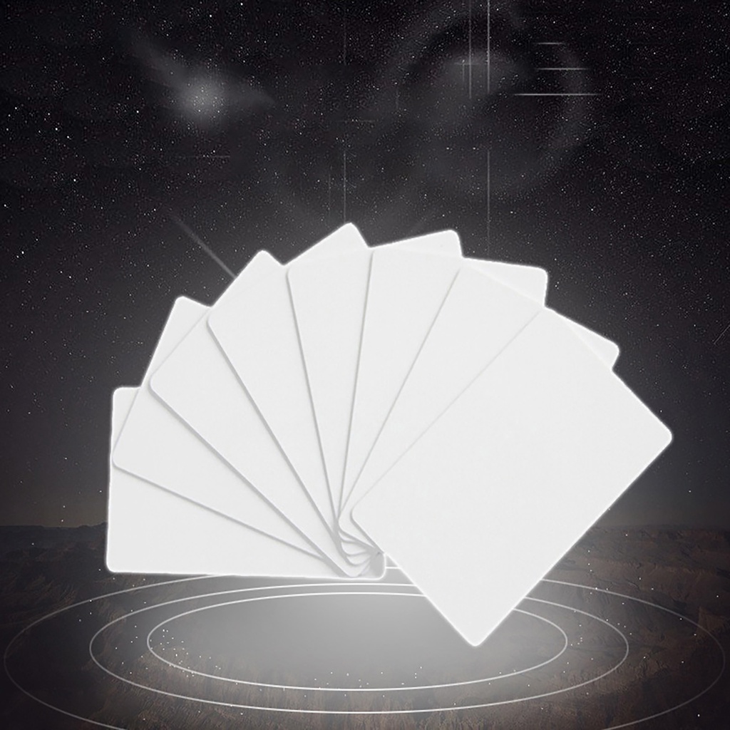 10Pcs NFC Tag NFC 215 Card with NFC215 Chip & 504 Bytes Capacity NFC Card for Outdoor Smart Advertis