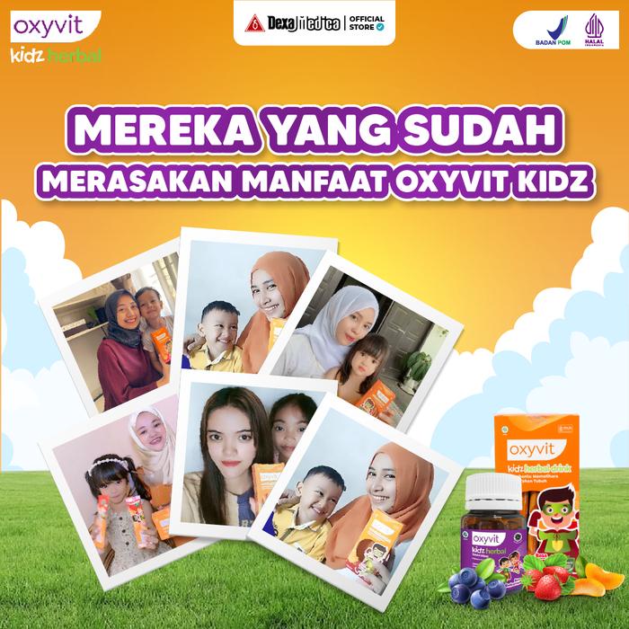 [PAKET BUNDLING] Oxyvit Kidz Tablet Hisap (Isi 21 Tablet Hisap/Botol) + Oxyvit Kidz Herbal Drink