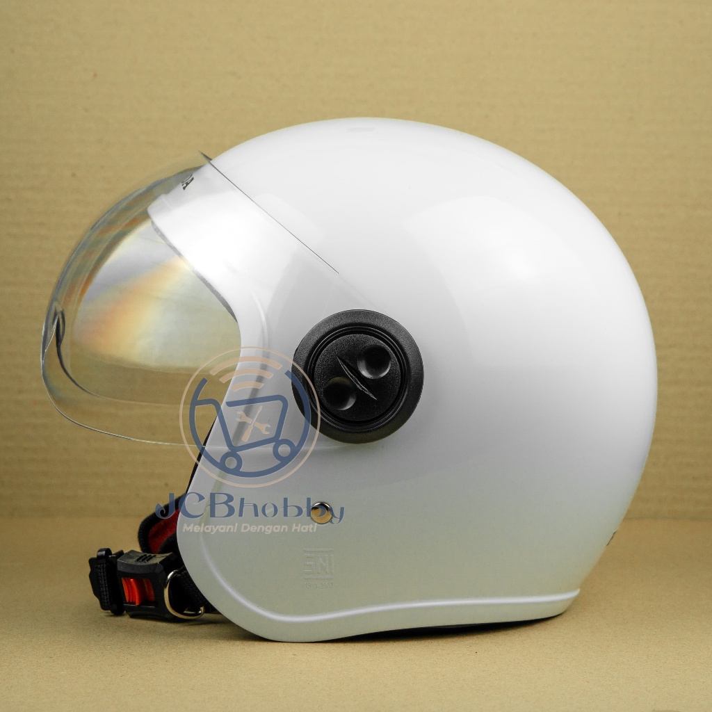 FLASH SALE HELM HONDA SCOOPY WARNA PUTIH