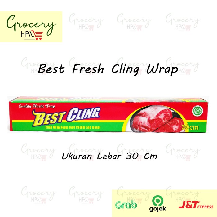 

BEST CLING WRAP 30 CM *30 METER ( PLASTIK WRAP MAKANAN )