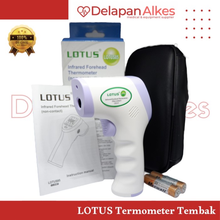 Ready LOTUS Termometer Tembak Infrared Alat Ukur Suhu Badan Thermogun