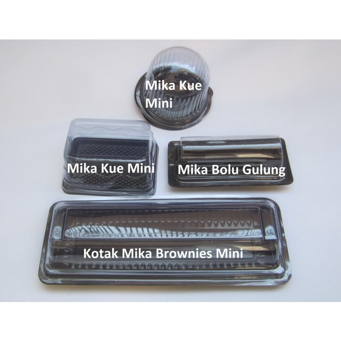 Kotak Mika Kue Mini / Mika Kue Tart / Mika Kue -50pcs
